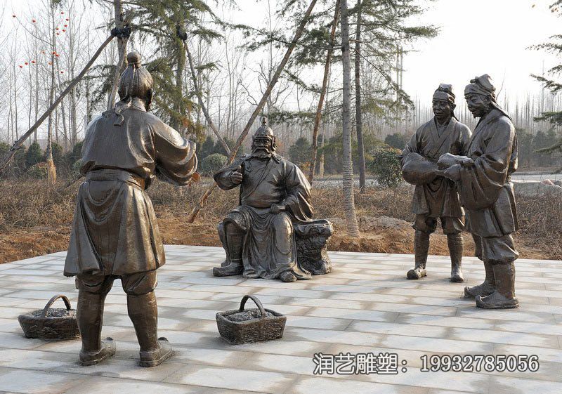 公司铜雕二十四孝雕塑 公司铜雕二十四孝雕塑