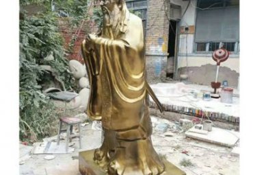 公司铜雕孔子雕塑