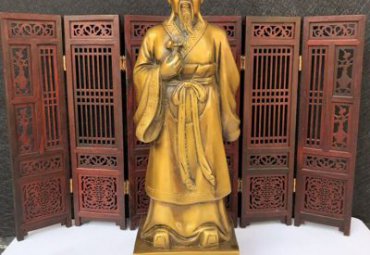 广场铜雕扁鹊雕塑