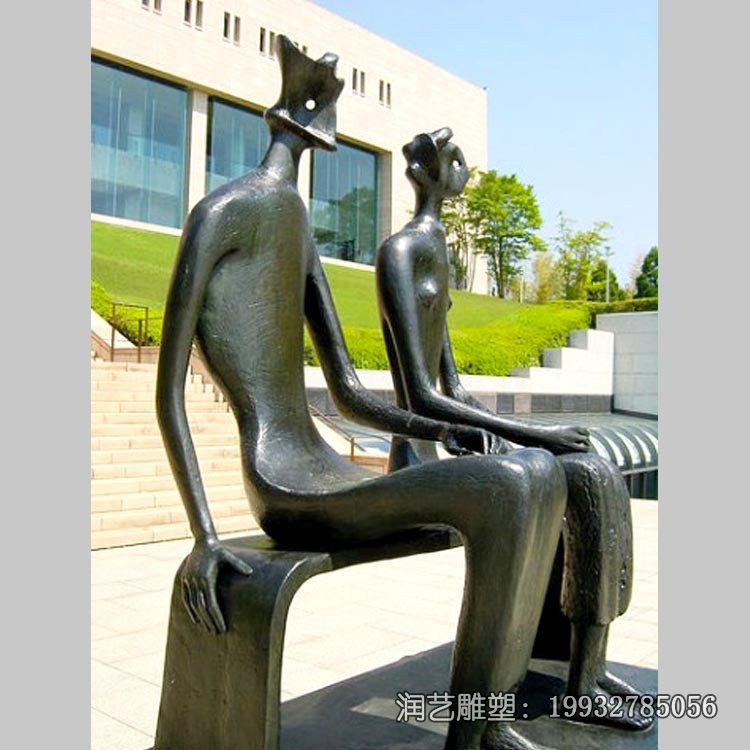 城市铜雕情侣雕塑 城市铜雕情侣雕塑
