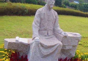 医院石雕李时珍雕塑