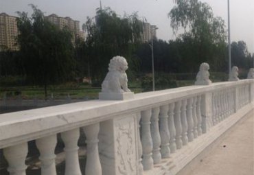 公司石雕栏杆雕塑