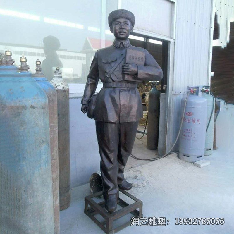 学校铜雕雷锋雕塑 学校铜雕雷锋雕塑