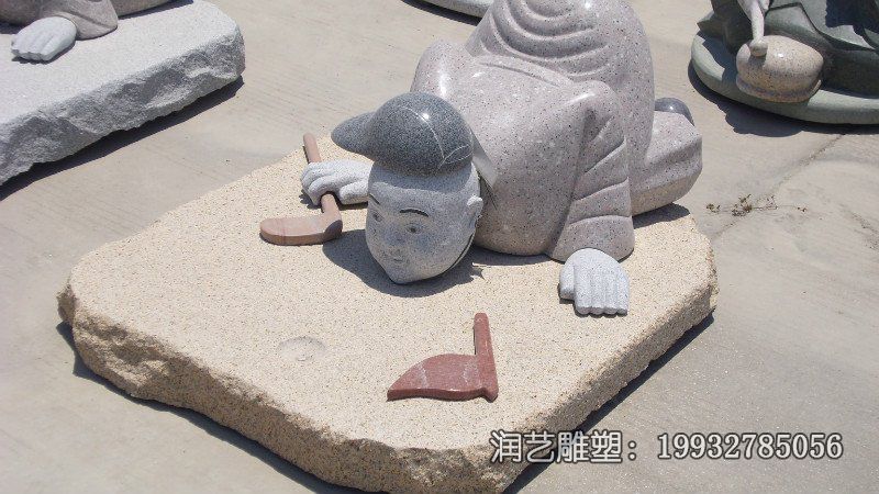 城市石雕工人雕塑 城市石雕工人雕塑