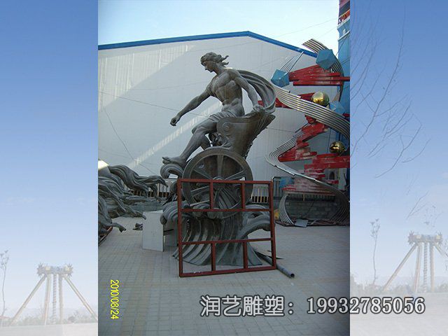 小区铜雕西方人物雕塑 小区铜雕西方人物雕塑