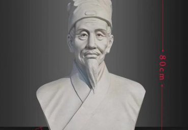 公司石雕李时珍雕塑