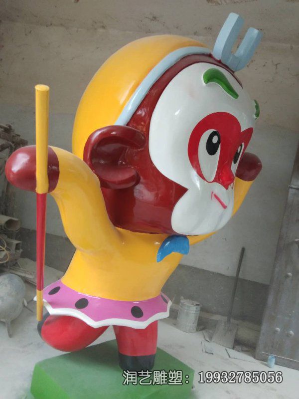 小区玻璃钢西游记雕塑 小区玻璃钢西游记雕塑