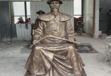 城市铜雕林则徐雕塑