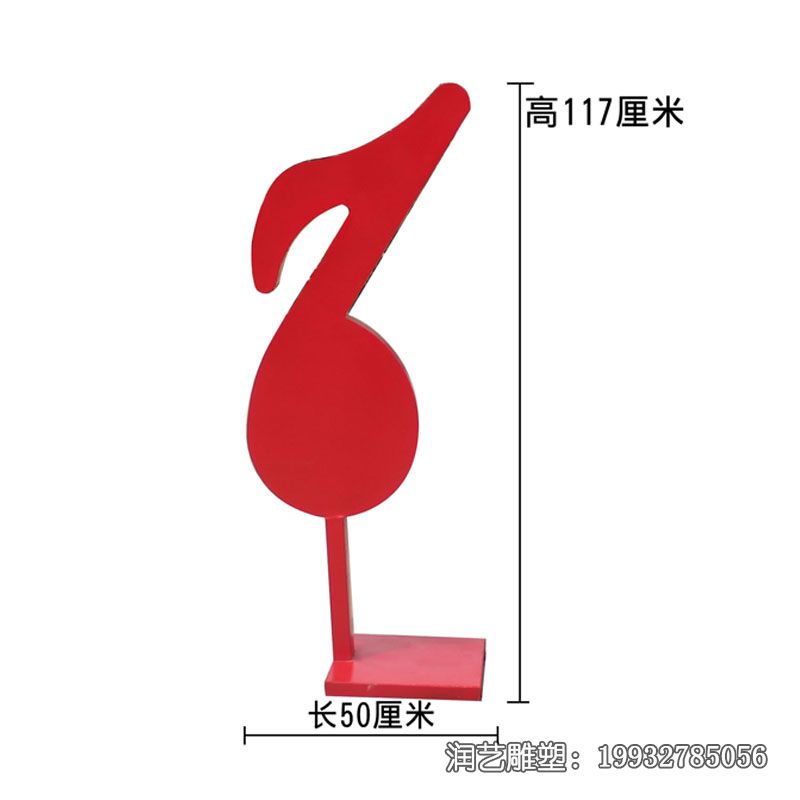 商场不锈钢音符雕塑 商场不锈钢音符雕塑