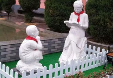 学校石雕人物雕塑