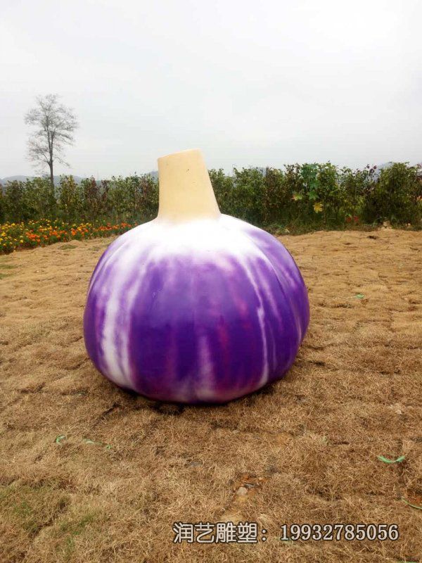 草坪玻璃钢蔬菜雕塑 草坪玻璃钢蔬菜雕塑