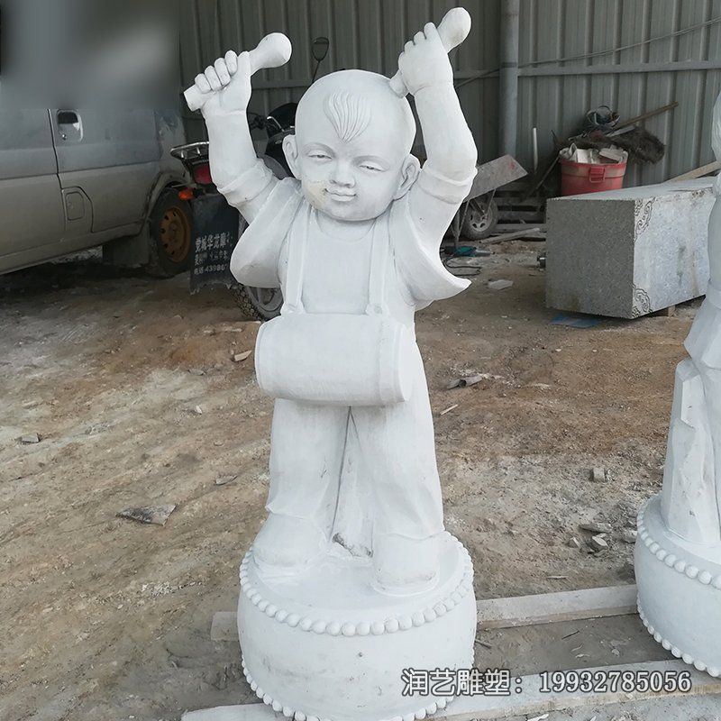 游乐场石雕儿童雕塑 游乐场石雕儿童雕塑