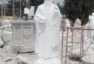 城市石雕老子雕塑