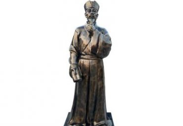 校园铜雕华佗雕塑