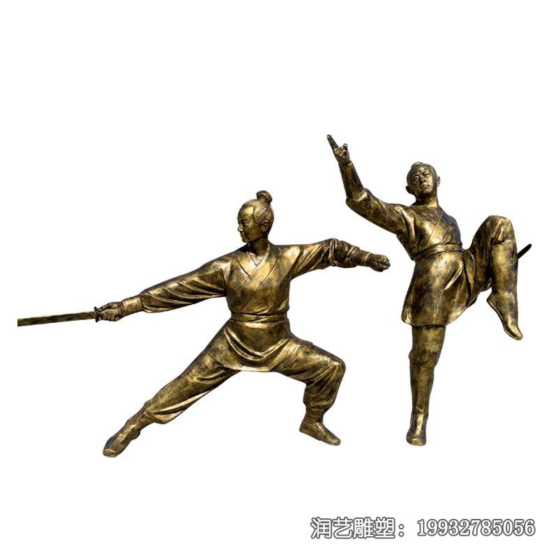 小区铜雕典故人物雕塑 小区铜雕典故人物雕塑