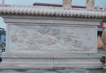 小区石雕影壁雕塑