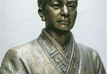 景区铜雕蔡伦雕塑