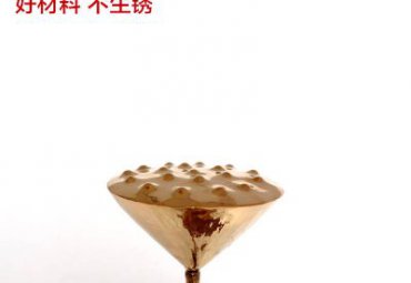 景区不锈钢莲蓬雕塑