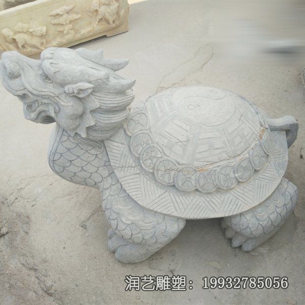 城市石雕龙龟雕塑 城市石雕龙龟雕塑
