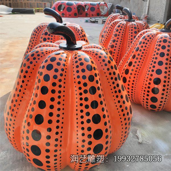 医院玻璃钢南瓜雕塑 医院玻璃钢南瓜雕塑