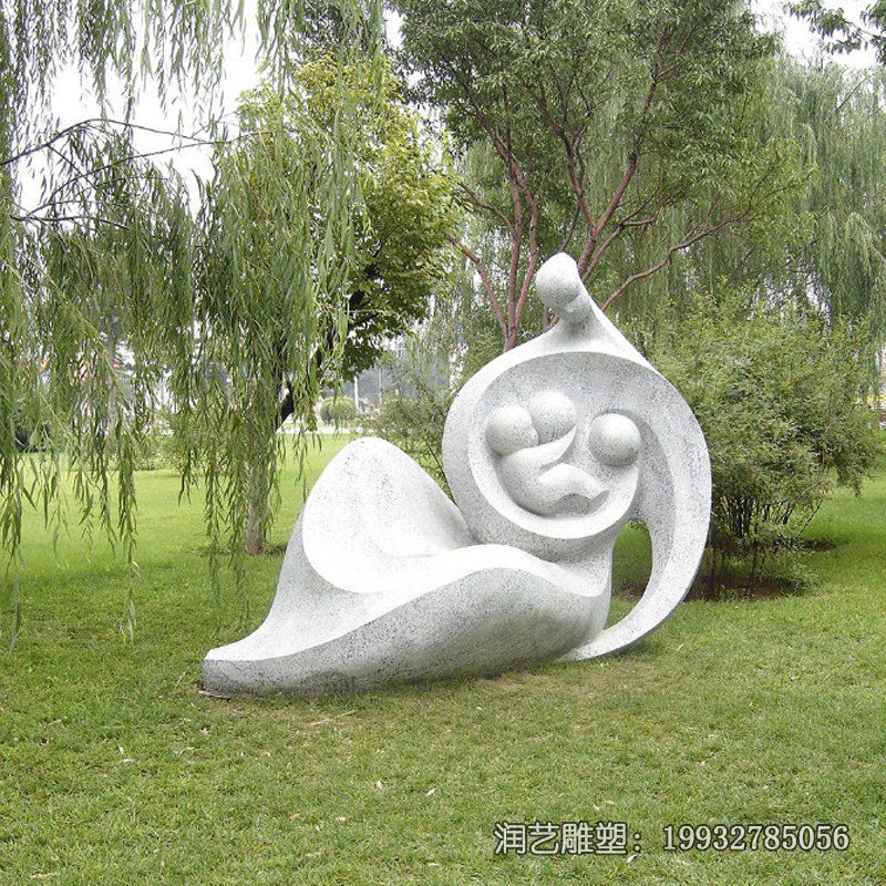 草坪石雕抽象人物雕塑 草坪石雕抽象人物雕塑