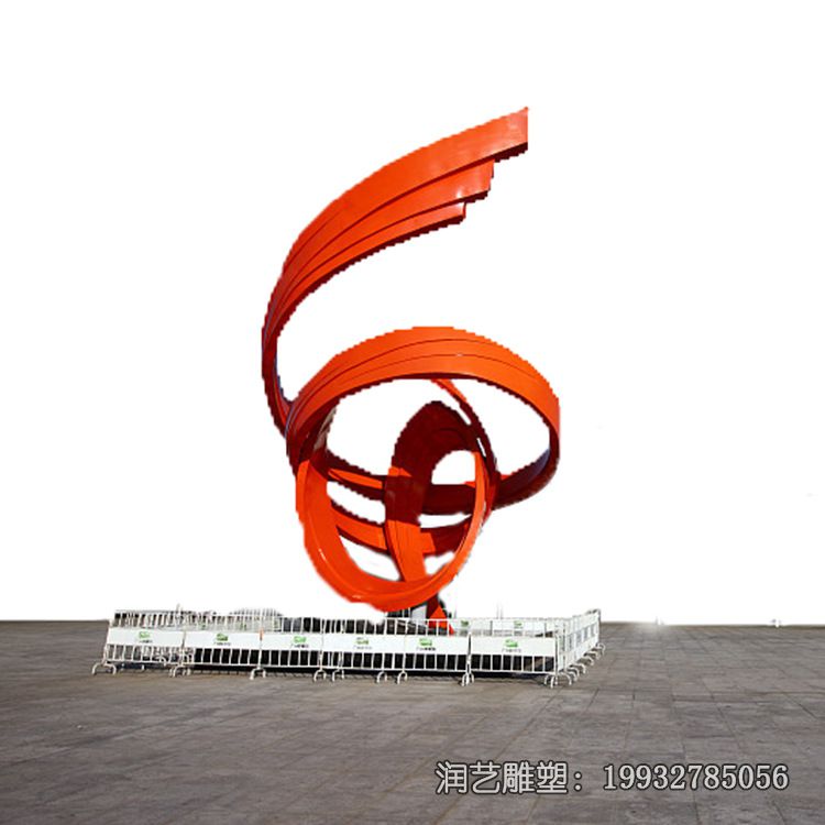 广场不锈钢螺旋雕塑 广场不锈钢螺旋雕塑