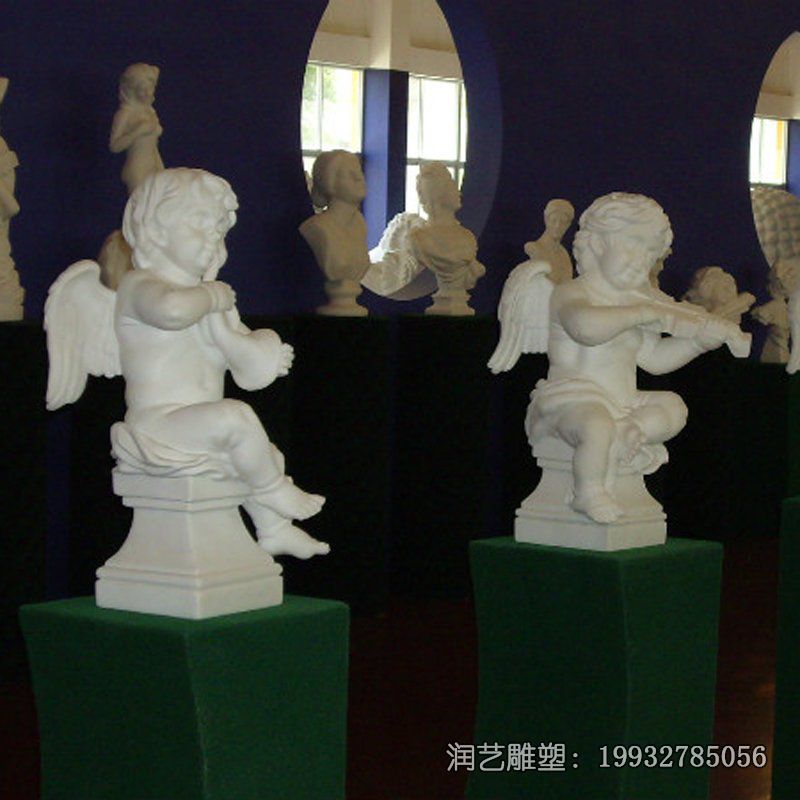 企业石雕天使雕塑 企业石雕天使雕塑