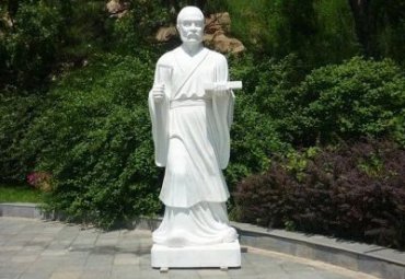 城市石雕张仲景雕塑