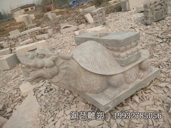 商场石雕龙龟雕塑 商场石雕龙龟雕塑