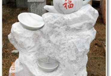 园林石雕流水盆雕塑