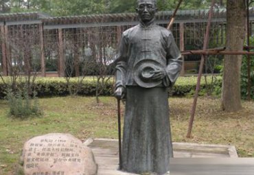 校园铜雕蔡元培雕塑