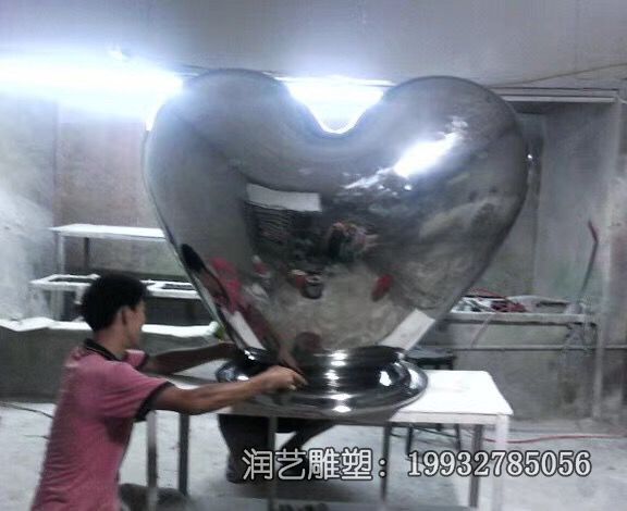 医院不锈钢爱心雕塑 医院不锈钢爱心雕塑