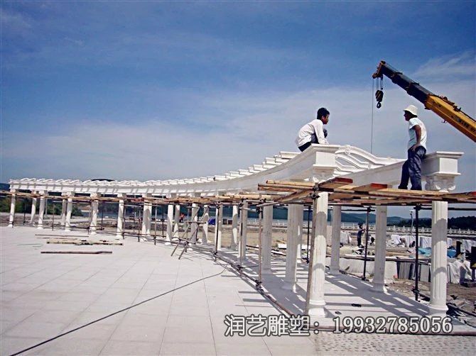 广场石雕长廊雕塑 广场石雕长廊雕塑