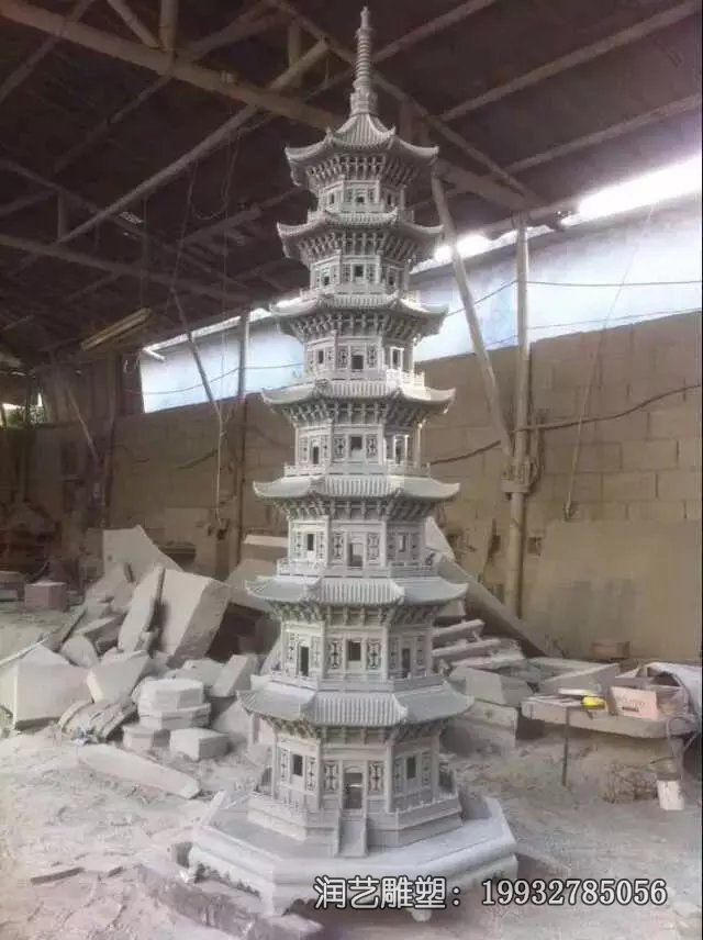 商场石雕塔雕塑 商场石雕塔雕塑