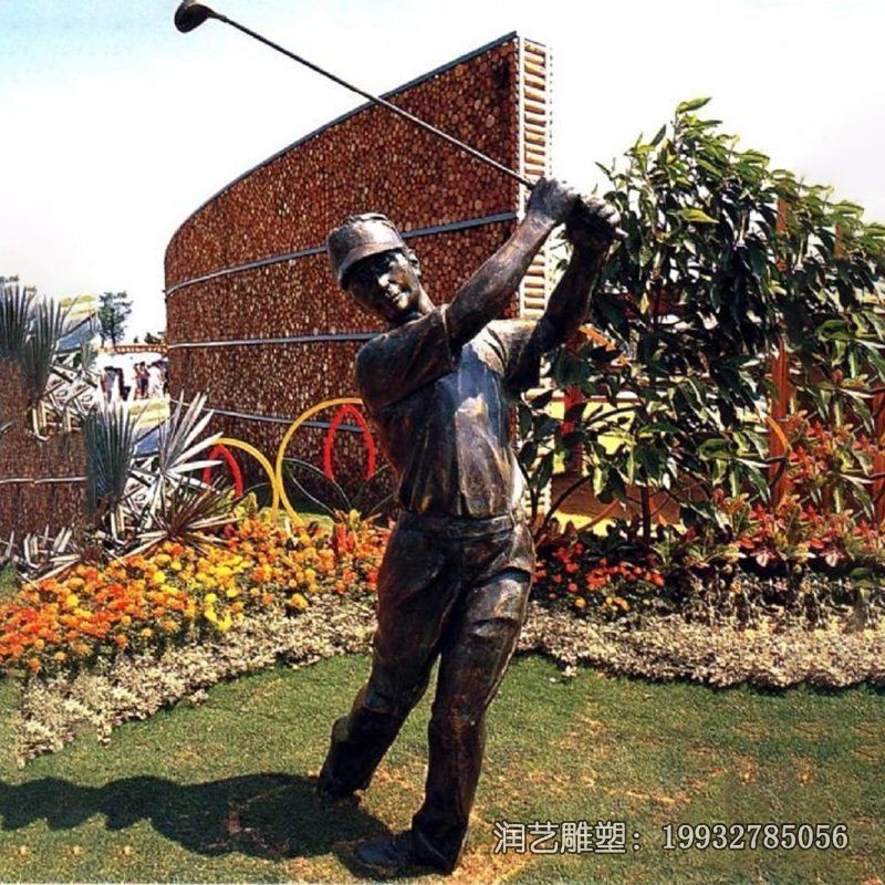 公园铜雕运动人物雕塑 公园铜雕运动人物雕塑