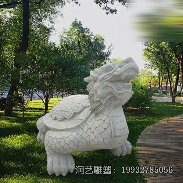 园林石雕龙龟雕塑 园林石雕龙龟雕塑