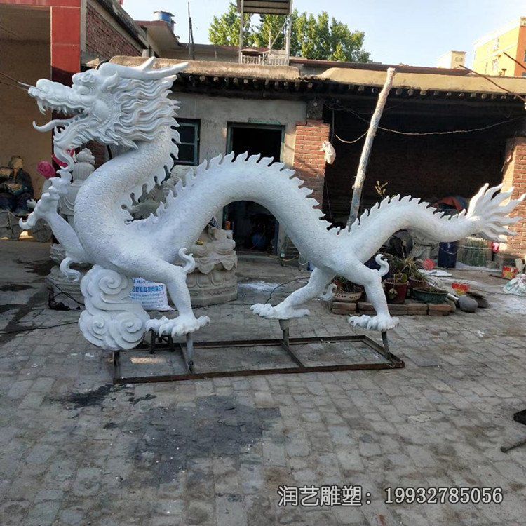 酒店石雕龙动物雕塑 酒店石雕龙动物雕塑