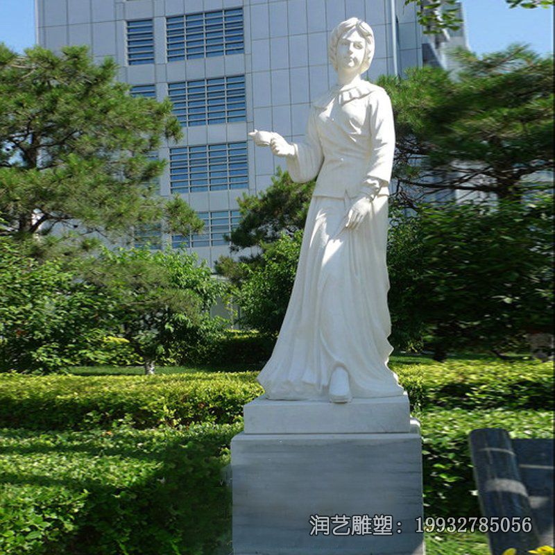 景区石雕南丁格尔雕塑 景区石雕南丁格尔雕塑