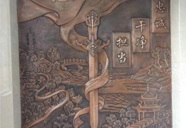 园林铜雕景观浮雕