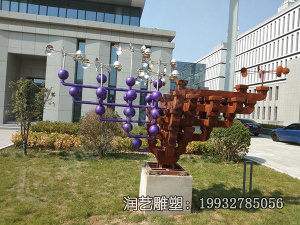 城市不锈钢向日葵雕塑