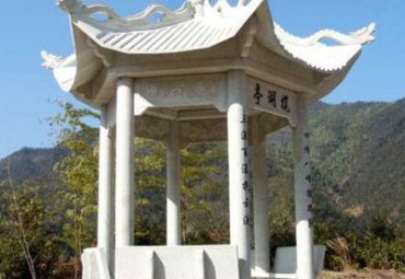 城市石雕凉亭雕塑