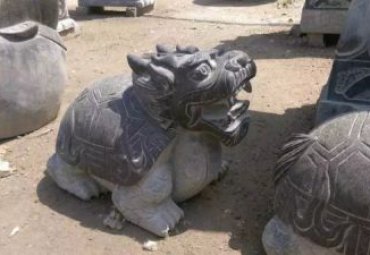 游乐场石雕龙龟雕塑