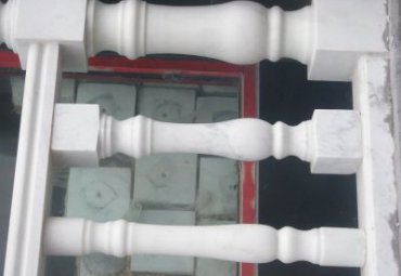 酒店石雕栏杆雕塑