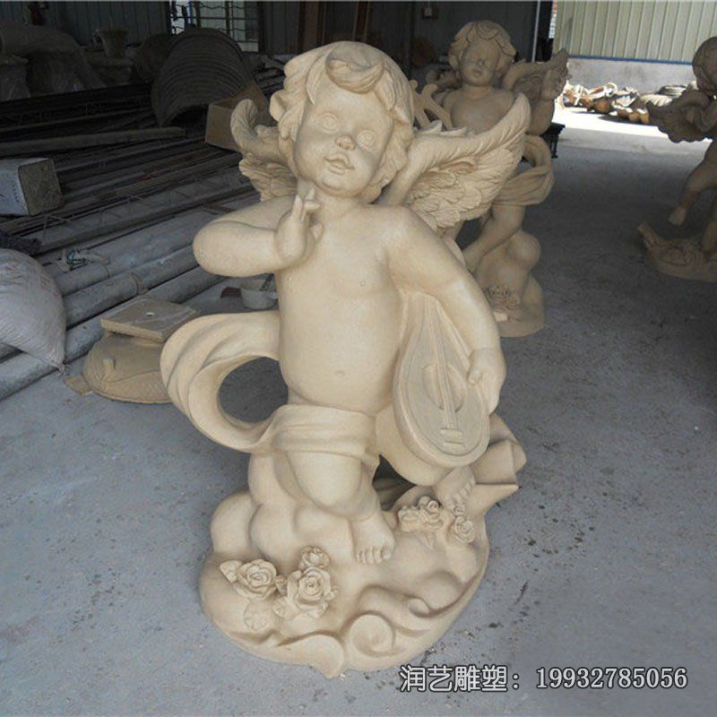 商场石雕儿童雕塑 商场石雕儿童雕塑