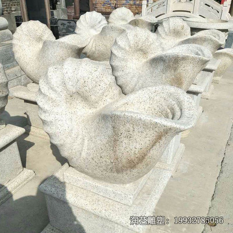 景区石雕海螺雕塑 景区石雕海螺雕塑