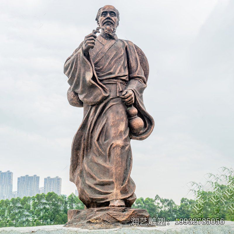 学校铜雕华佗雕塑 学校铜雕华佗雕塑