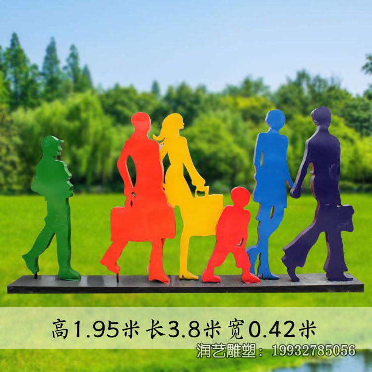 商场不锈钢购物雕塑 商场不锈钢购物雕塑