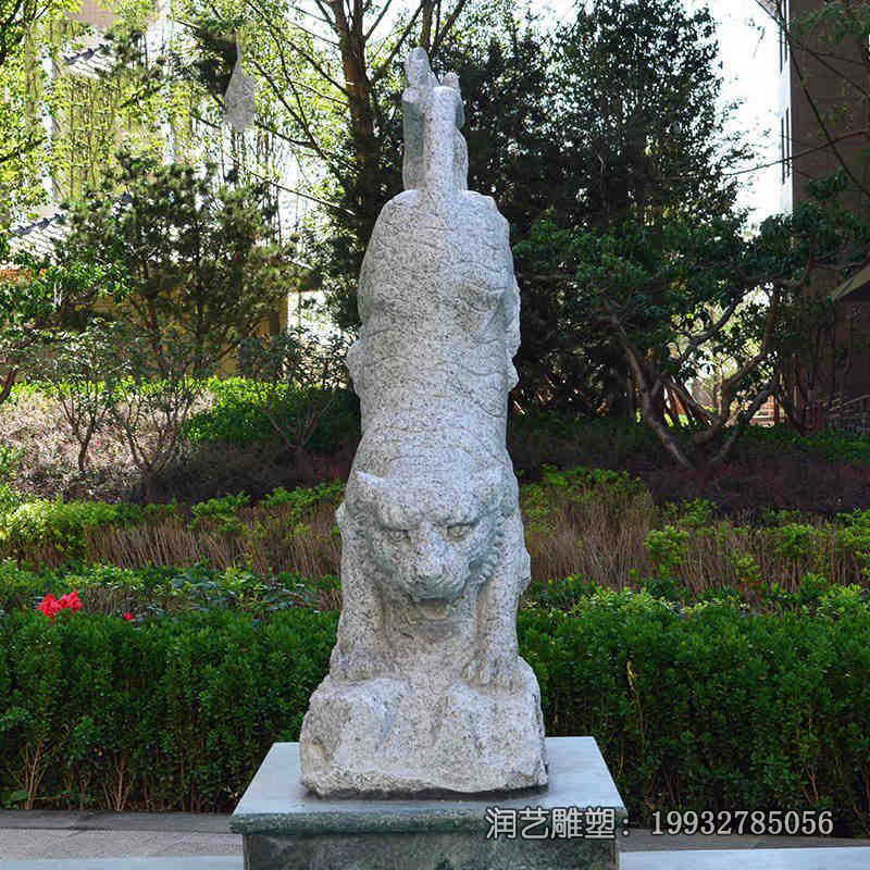公园石雕老虎雕塑 公园石雕老虎雕塑
