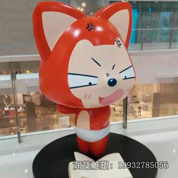 景区玻璃钢阿狸雕塑 景区玻璃钢阿狸雕塑