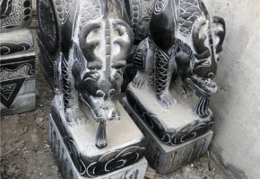 城市石雕吸水兽雕塑